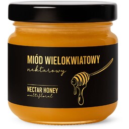 Miód wielokwiatowy nektarowy polski prawdziwy 100 g aromatyczny