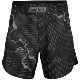 Octagon Spodenki Szorty MMA Marble Camo Grey