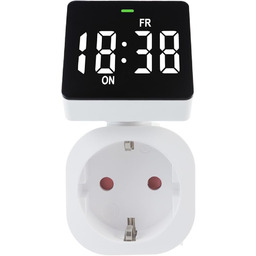 Green Blue Cyfrowy programator czasowy gniazdko z 8