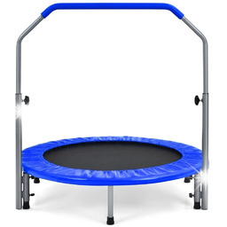 Trampolina fitness z poręczą 101 x 96/105/114/122 cm