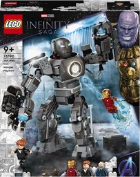 LEGO Marvel, klocki, Avengers, Iron Man: zadyma
