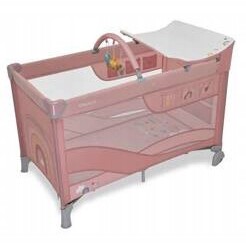 Espiro Dream Łóżeczko Dziecięce Z Przewijakiem 108 Pink