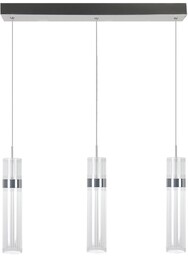 Lampa wisząca Ambiente 3 srebrna LED CCT LP-1510/3L