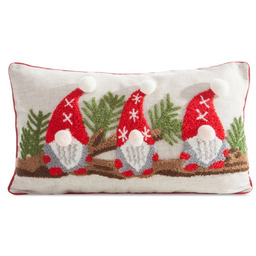 Poszewka bożonarodzeniowa czerwono-zielona PSWA-334