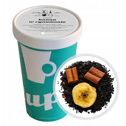 Herbata czarna BANAN W CYNAMONIE banan laski cynamonu