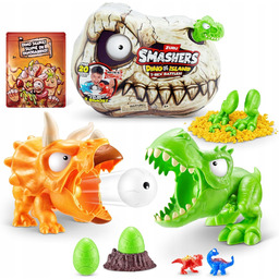 Smashers Dino Island Mini T-Rex Battles Playset by