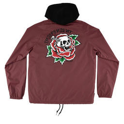 kurtka INDEPENDENT - Dressen Skull Rose Hooded Windbreaker