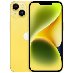 Smartfon Apple iPhone 14, 256 GB, żółty