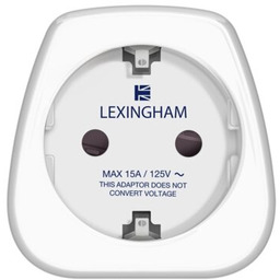 LEXINGHAM Adapter podróżny 5051 (Europa - Stany Zjednoczone)