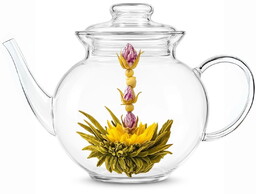 Herbata kwitnąca Ogród Trzech Kwiatów jaśmin pąki róży