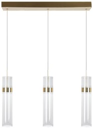 Lampa wisząca Ambiente 3 złota LED CCT LP-1510/3L