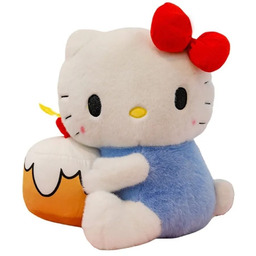 Maskotka pluszak Hello Kitty z babeczką urodzinową 30