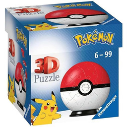 Ravensburger Puzzle 3D Kula: Pokemon czerwona