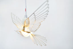 Hommin Studio Abażur Bird Light Biały