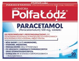 Paracetamol Polfa-Łódź 500 mg tabletki