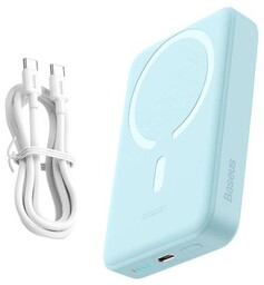 Baseus Powerbank mini 10000mAh, USB-C 30W (niebieski)