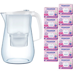 Aquaphor Onyx 4,2l Biały dzbanek filtrujący wodę