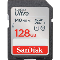 SanDisk Ultra SDXC 128GB 140 MB/s UHS-I Class