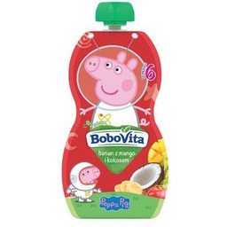 BOBOVITA Peppa Pig banan z mango i musem