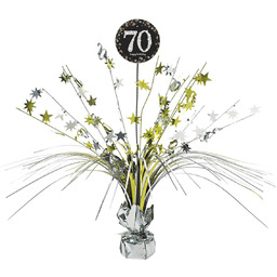Dekoracja stołu na 70-tkę - 45,7 cm -