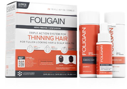Foligain - zestaw produktów do kuracji przeciw łysieniu