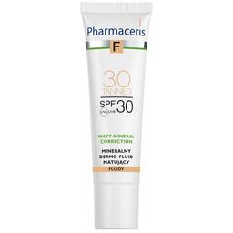 PHARMACERIS F Mineralny dermo-fluid matujący SPF30 - 30