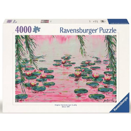 Puzzle Ravensburger Puzzle 4000 elementów Jezioro z liliami