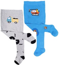 Rajstopy chłopięce do raczkowania ABS 2PAK 74-80 YOCLUB