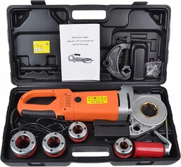 Gwintownica Elektryczna Do Rur 2400W Narzynki 1/2", 3/4",