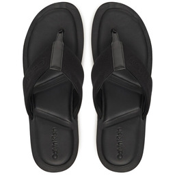 Japonki Calvin Klein Toepost Cv Logo HM0HM01745 Czarny