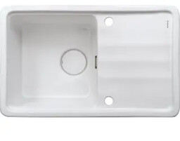 Deante MOMI ZCM_6113 Ceramiczny Biały Zlewozmywak prostokątny