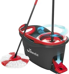 Vileda Zestaw mop obrotowy i wiadro z systemem