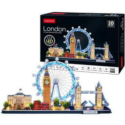 CUBIC FUN Puzzle 3D City Line Londyn L532H