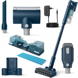 Odkurzacz Pionowy Bezprzewodowy Philips Tryb Aqua Bezworkowy 5000Pet