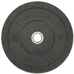 CHTBR15 BLACK TALERZ OLIMPIJSKI BUMPER 15 KG HMS
