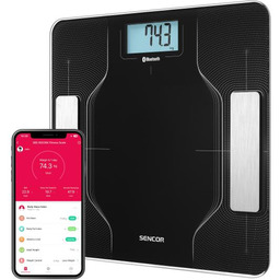 Sencor SBS 8002BK Inteligentna osobista waga fitness