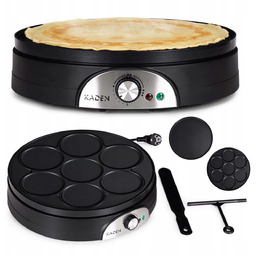 Elektryczna naleśnikarka dwustronna patelnia do naleśników i pankejków