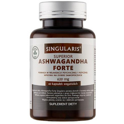 SINGULARIS Ashwagandha Forte 620mg, 60 kaps.