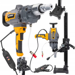 Wiertnica Diamentowa Do Betonu Otwornica Żelbetu Statyw 2600W
