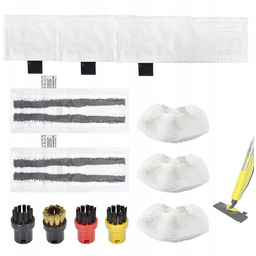 3XŚCIERECZKA Podłogowa Parownicy Mop Ścierki Nakładki Do Karcher