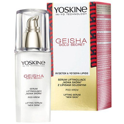 YOSKINE_Geisha Gold Secret serum liftingujące pod oczy nowa