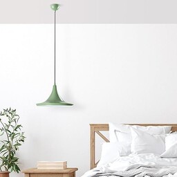 Opviq Elegancka miętowa żyrandol, regulowana wysokość 30-117 cm,