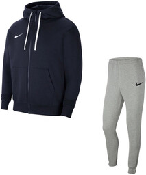 Dres męski bawełniany Nike ROZPINANY granatowy/szary CW6887-451 +
