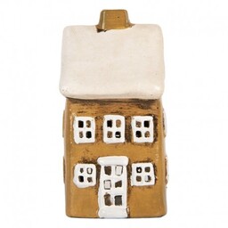 Domek Na Tealight Ceramiczny 1C Clayre & Eef