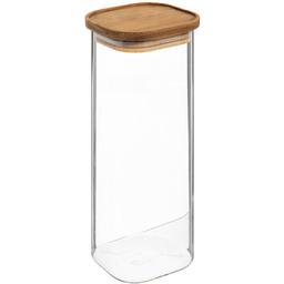 5five Simply Smart Szklany pojemnik na żywność, hermetyczny,