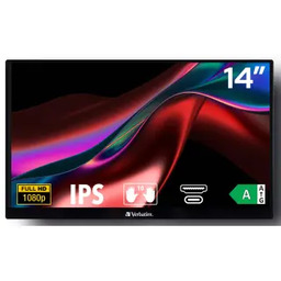Verbatim PMT-14 49591 14" Full HD IPS 60Hz
