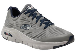 Skechers Buty Męskie Sportowe Arch Fit Szare 47,5