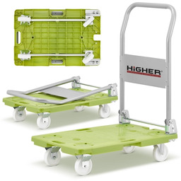 Wózek platformowy transportowy magazynowy HIGHER 150 kg LH08-150