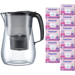 Aquaphor Onyx 4,2l Czarny dzbanek filtrujący wodę