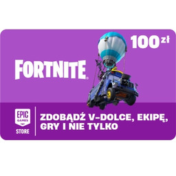 Epic Gift Card Fortnite 100 PLN Doładowanie